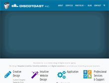 Tablet Screenshot of discotoast.com